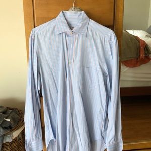 100 percent cotton men’s dress shirt